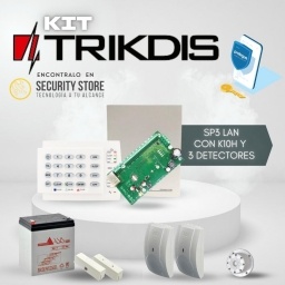 Kit Trikdis SP3 LAN con K10H y 3 detectores