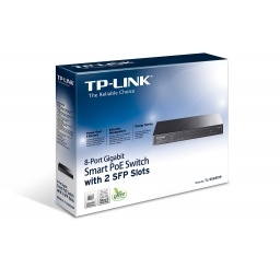 Switch TP-LINK T1500G-10PS (TL-SG2210P) | 8 Puertos Gigabit PoE af, 2 SFP