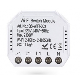 Módulo Switch 1 canal para iluminación Tuya Smart