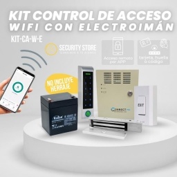 Kit control de acceso WiFi con electroimán