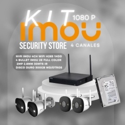 Kit 4 Canales 1080p WiFi Imou