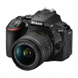 Camara Nikon D5600, 24mp, lente 18-55, Wifi, reflex profesional