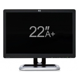 Monitor LCD 22' wide grado A+ negro